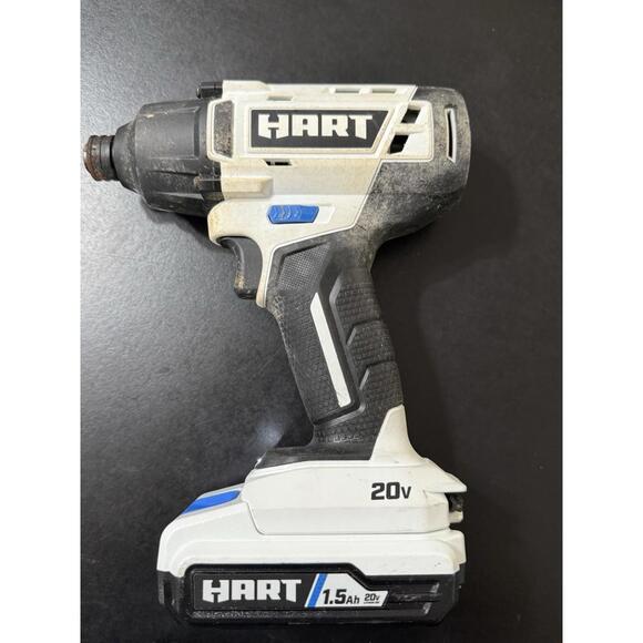 Hart HPID02,  20V 1/4" Impact Driver Kit W 1.5Ah Battery, No Charger - Picture 1 of 5
